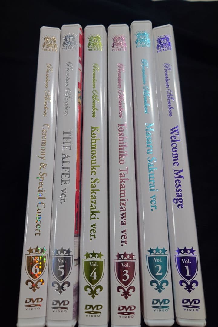 THEALFEEプレミアムメンバーズ会員限定特典DVD6巻セット