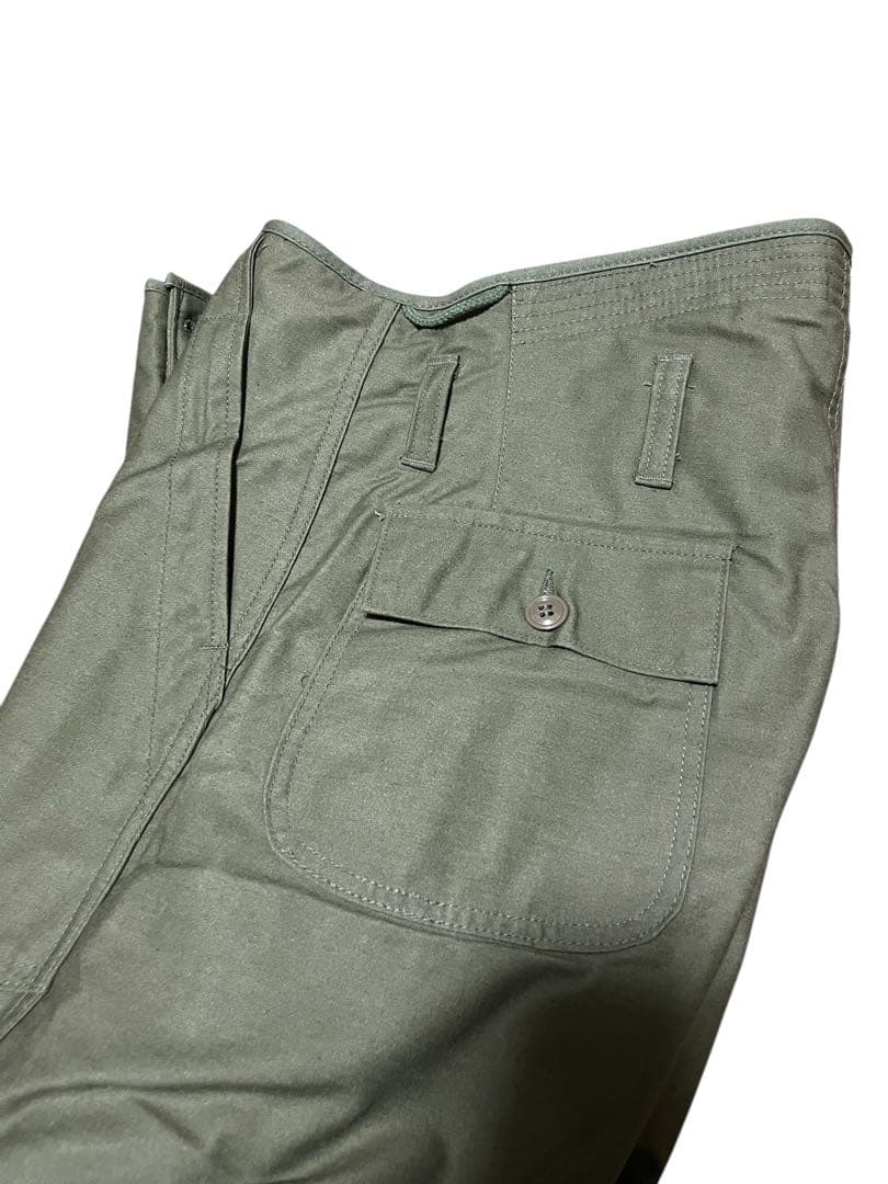 HD デッドストックUS NAVY A-2 デッキパンツ　M（31-34）