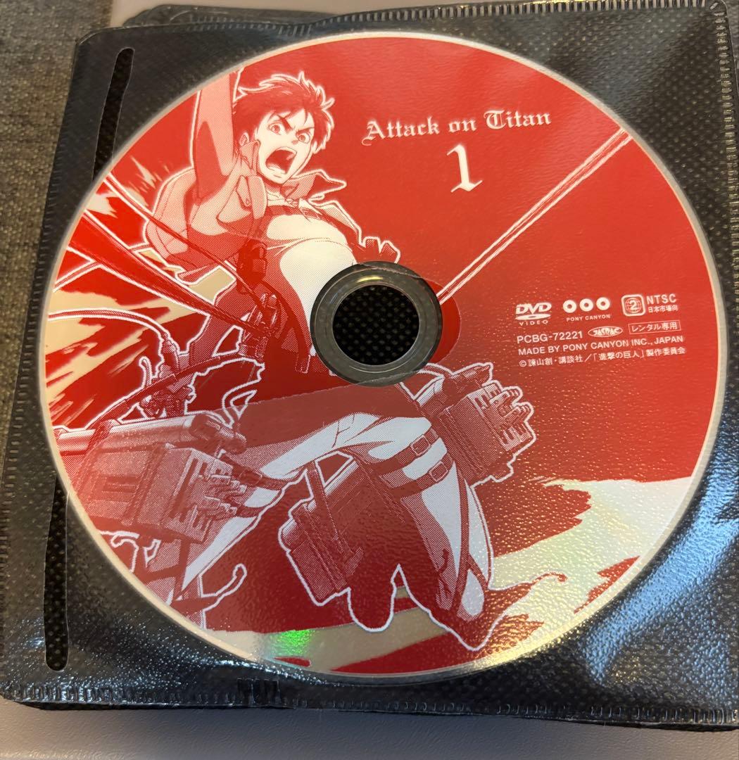 進撃の巨人 DVD シーズン1〜finalまで35本