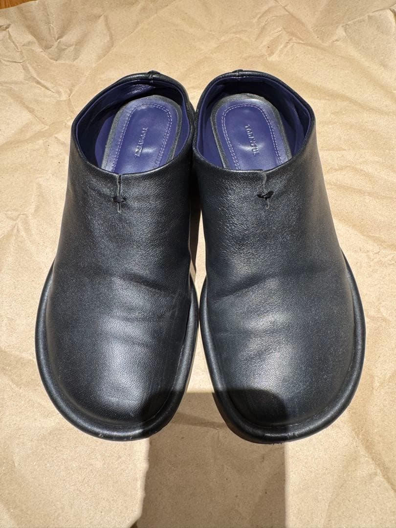 靴 todayful Slide Leather Shoes