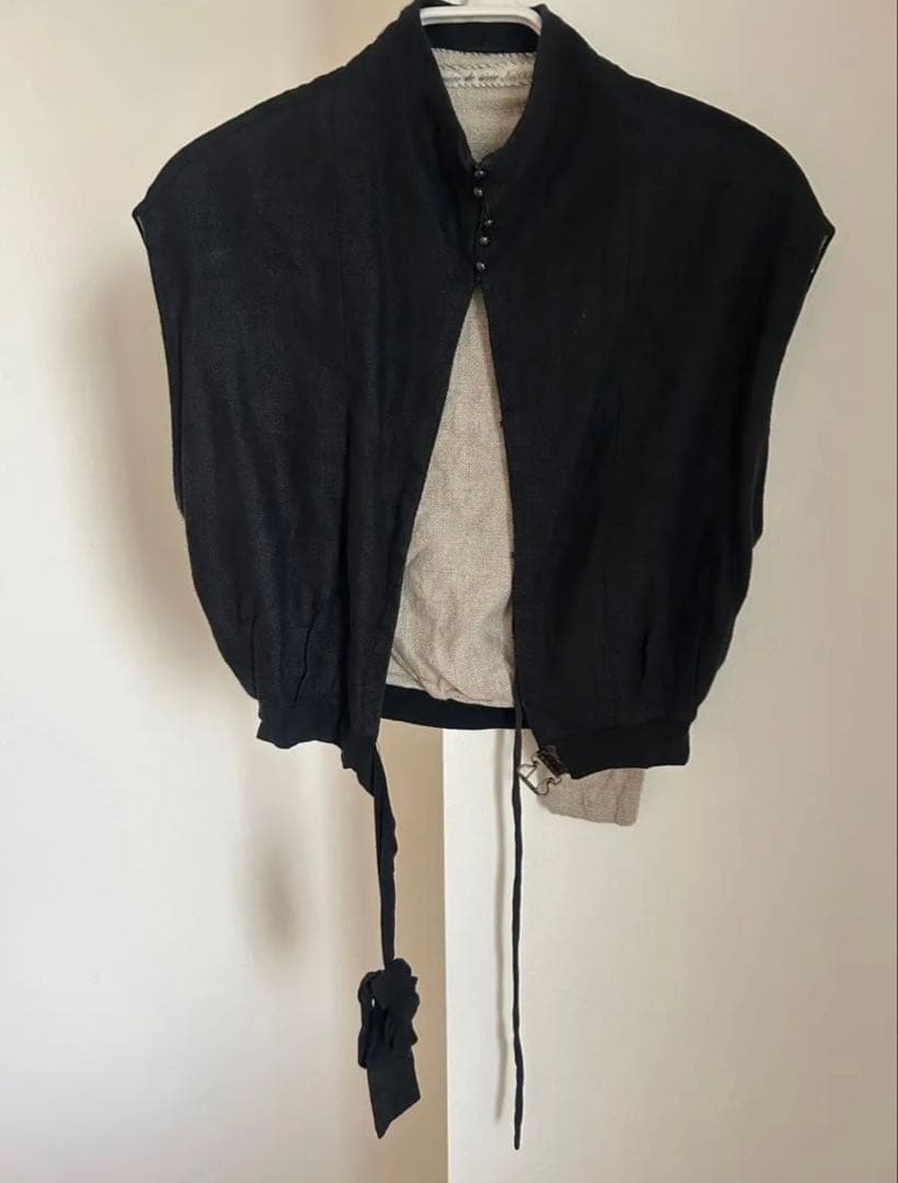 emicetic リネン ベスト　シルク　エミックエティック