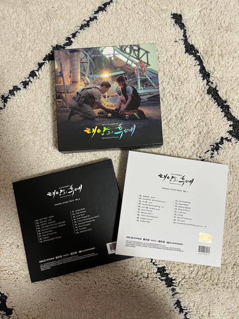 太陽の末裔　OST CD 原盤　正規品