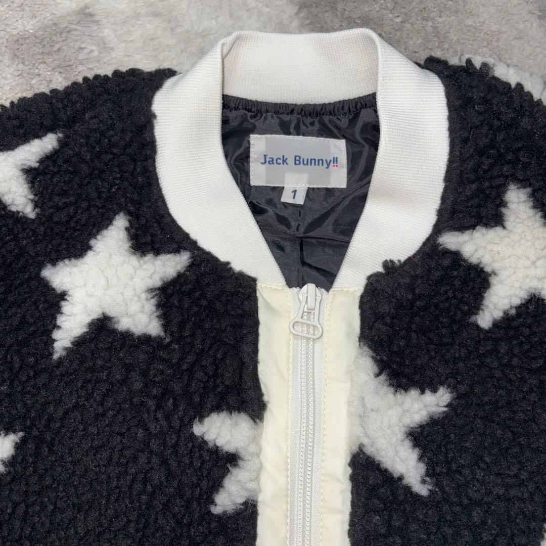 ジャックバニー　ボアジャケット　1（Ｍ)レディースゴルフウェア　ゴルフジャケット