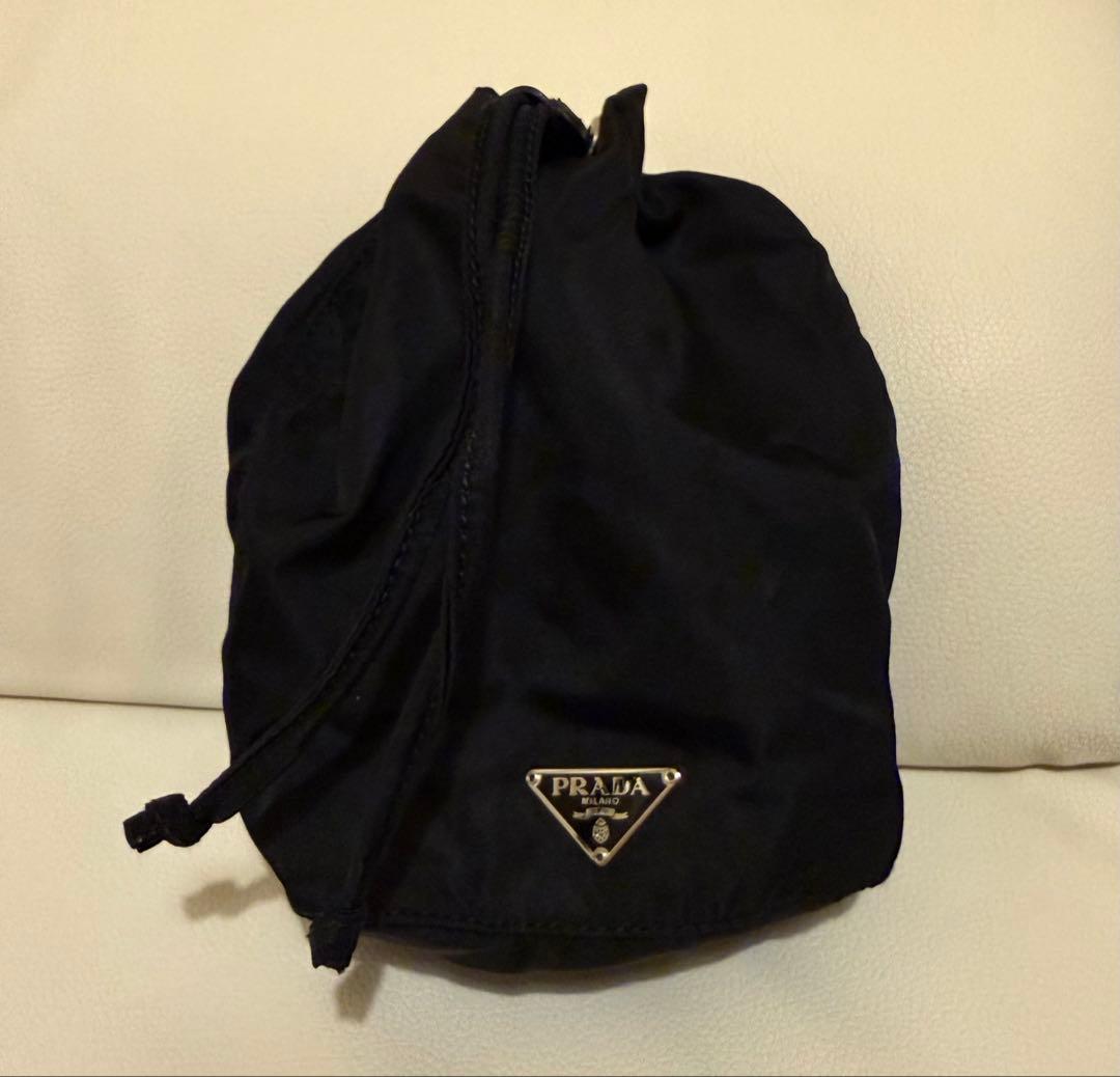 美品！ PRADA プラダ 巾着 ポーチ
