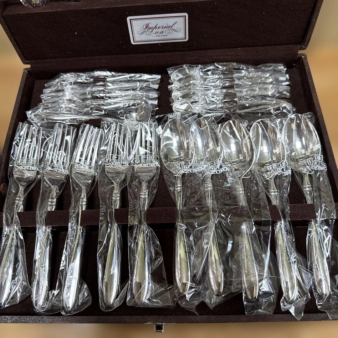 【未使用】AZUMAアヅマ インペリアル18-18 カトラリー セット29本