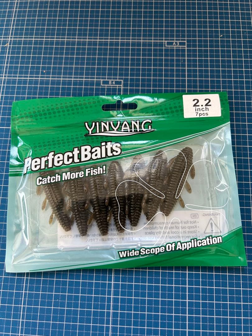 沈み虫似てます。 2.2インチ2.6インチ3.2インチどれでも100パックセット