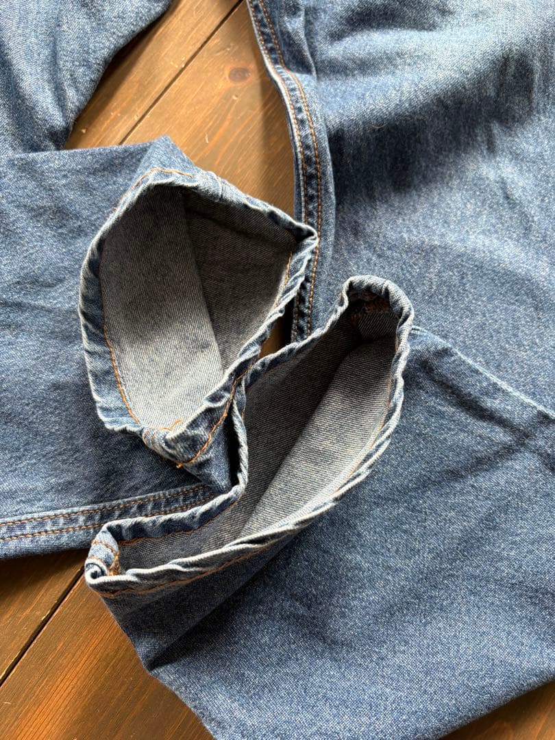 メルシーボークー Leeコラボ うしろまえデニムパンツ