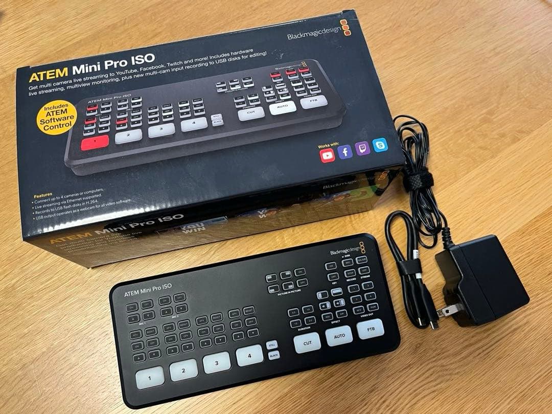 ［最終値下げ］Blackmagic ATEM mini pro iso