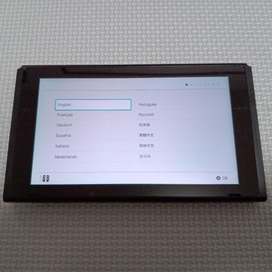 Nintendo Switch 本体のみ(Joy-Con無) アダプタ&ドッグ有