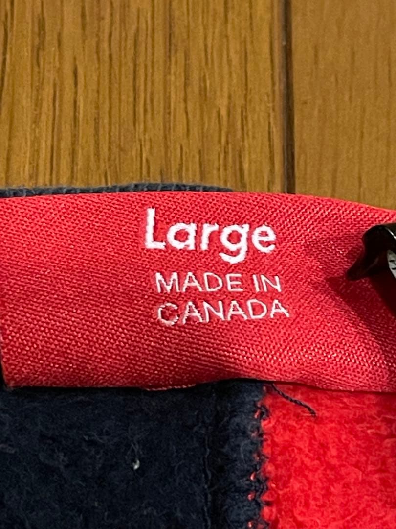 on-black #23 シュプリーム☆センター刺繍　バイカラー L