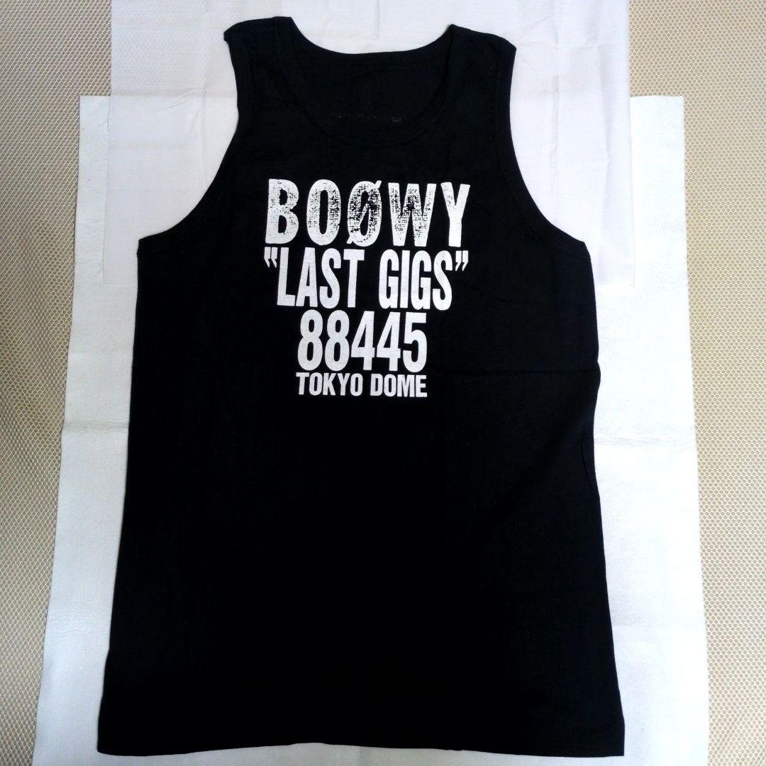 BOØWY LAST GIGS タンクトップ　ボウイ　未使用　当時物　日本製