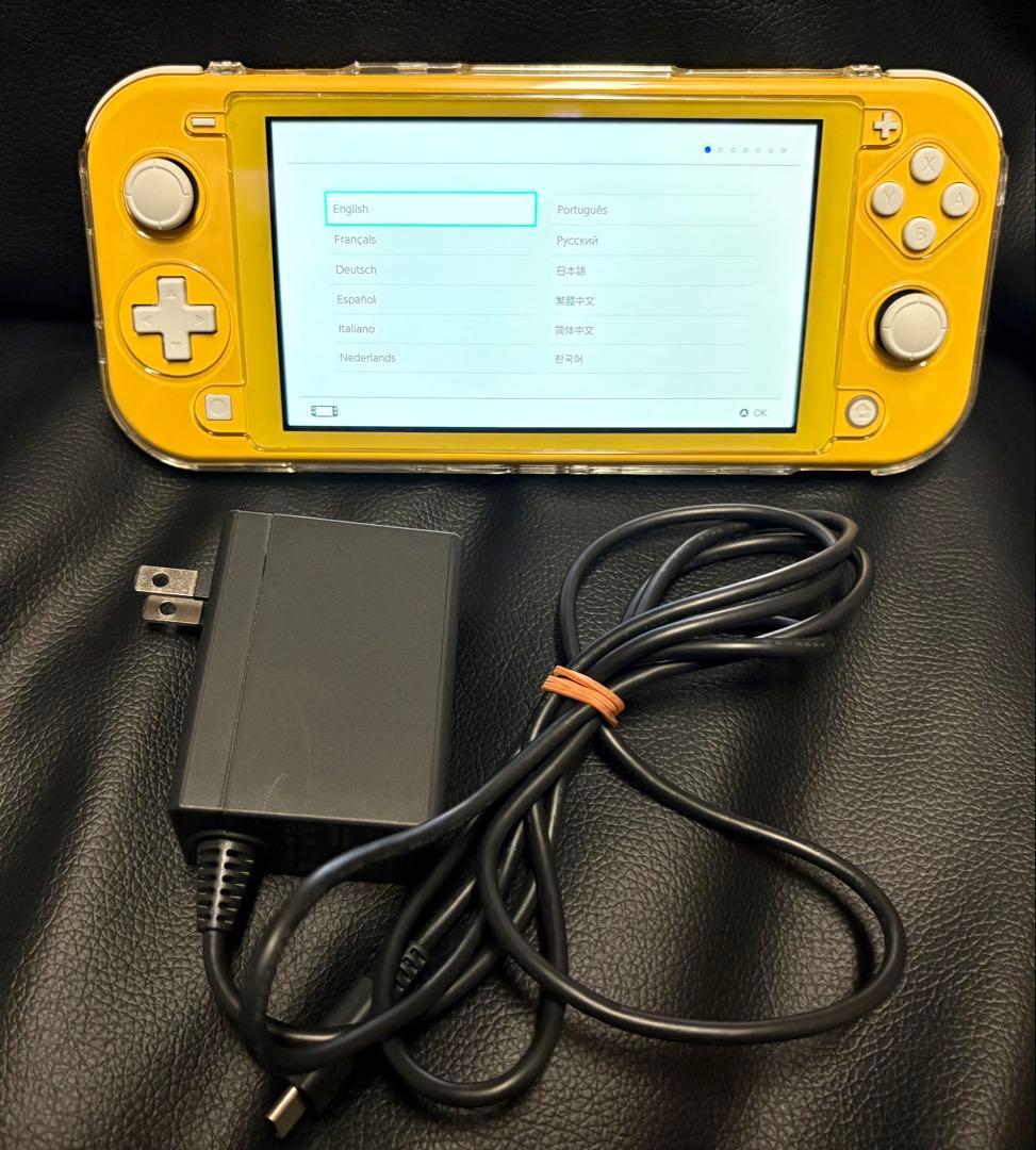 Nintendo Switch Lite イエロー　完備日