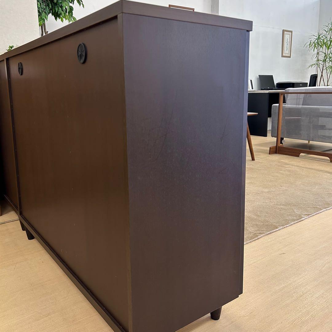 展示品★サイドボード リビングボード 書棚 フリーボード キャビネット 飾棚