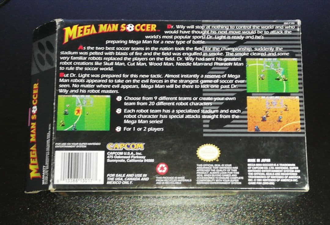 MEGAMAN SOCCER（ロックマンズサッカー）　スーパーアダプター付き