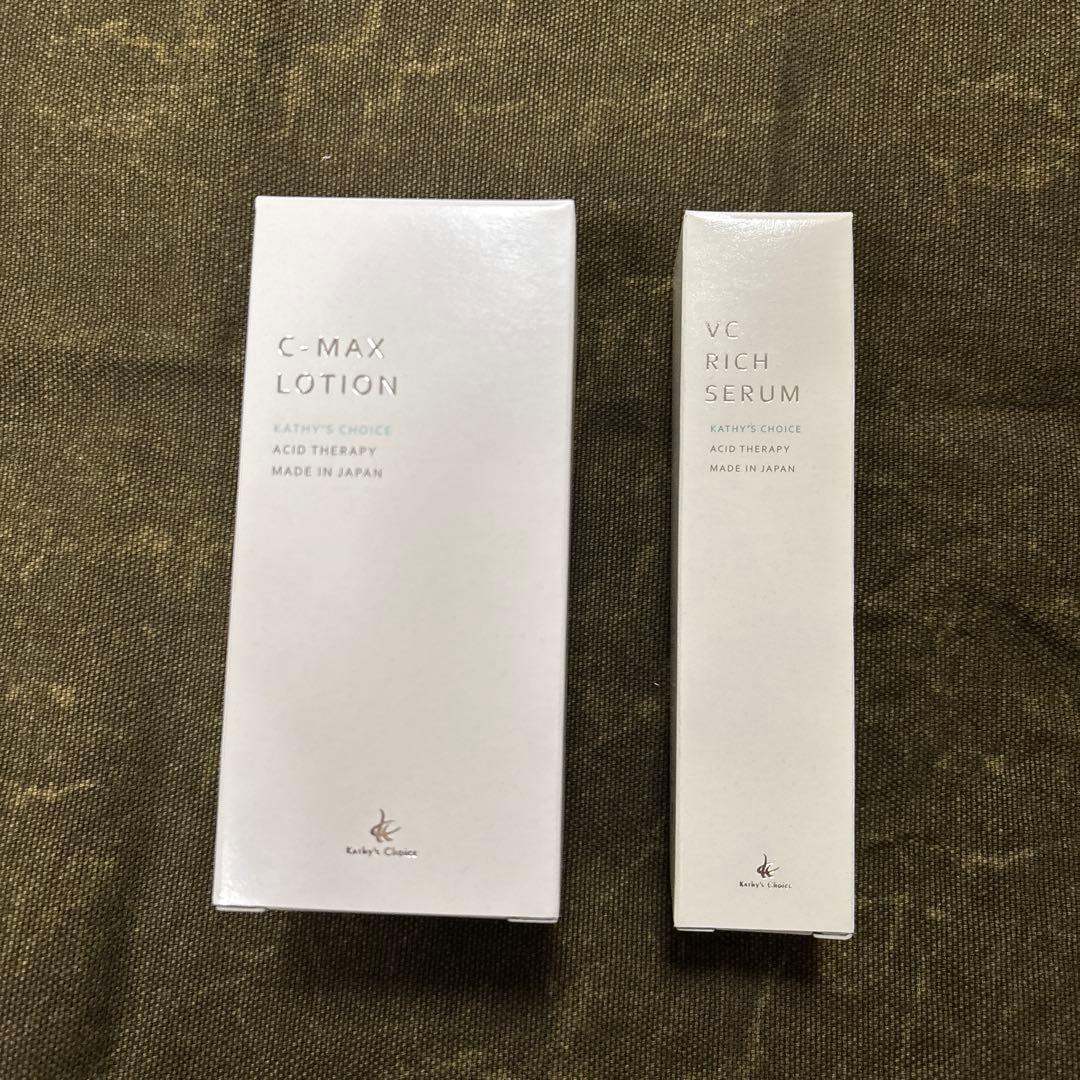 C MAX LOTION & VC RICH SERUM キャシーズチョイス