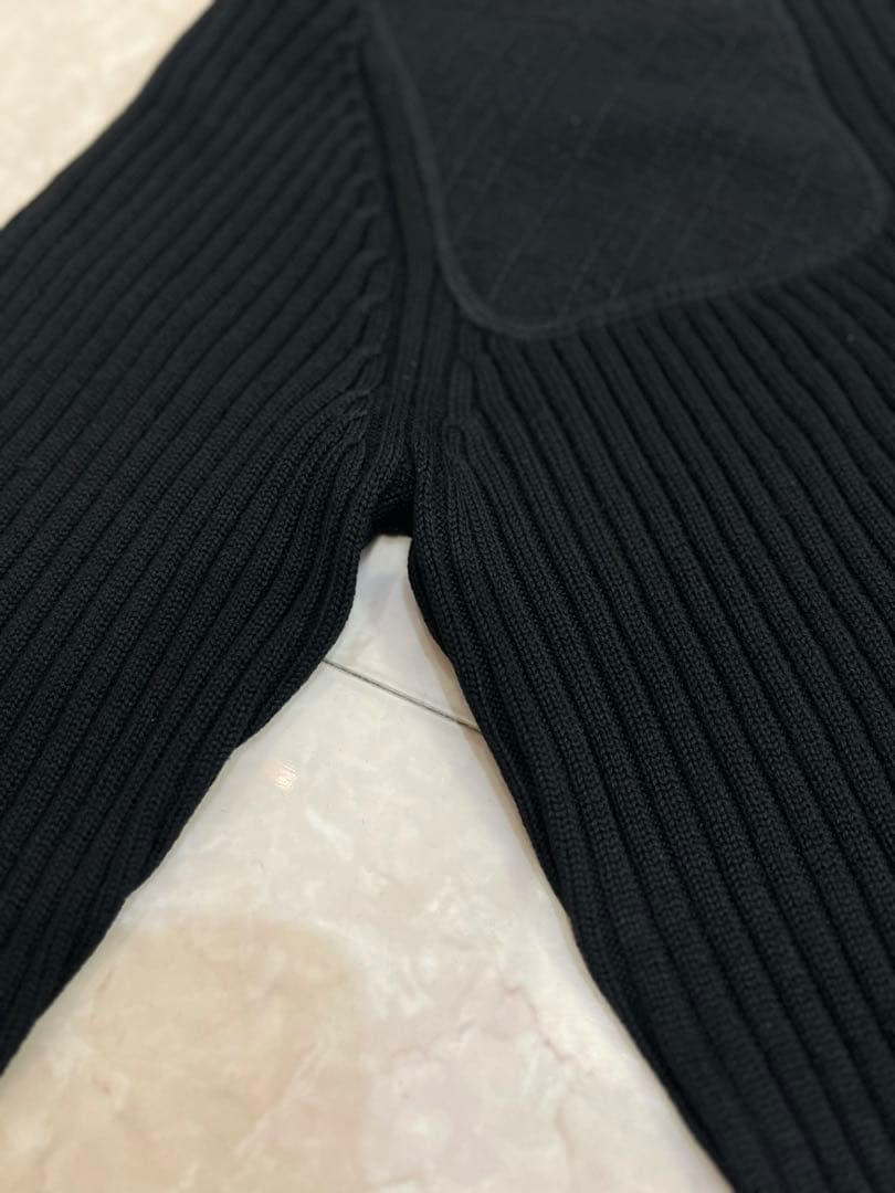 バーバリー ブラックレーベル コマンドニット セーター エルボーパッチ　3