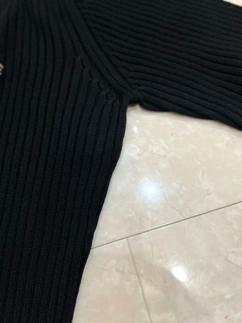 バーバリー ブラックレーベル コマンドニット セーター エルボーパッチ　3