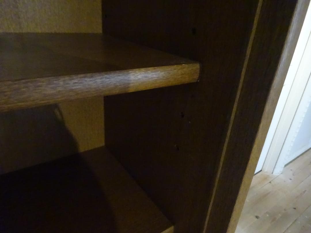 浜本工芸　書棚　本棚　引き出し付き　高級ナラ材