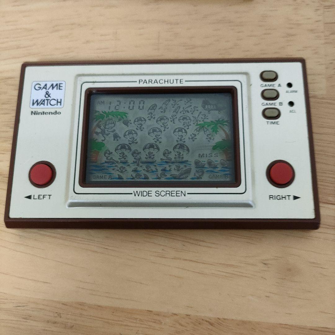 ゲームアンドウォッチ　パラシュート　任天堂　ニンテンドー　Nintendo　蓋付
