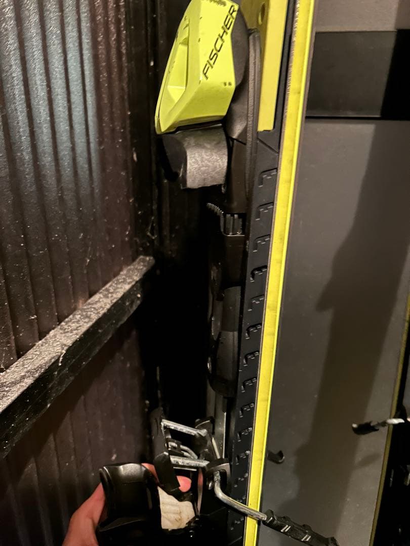 160cm GS用 フィッシャー WC-GS ジュニア＋Z11FF