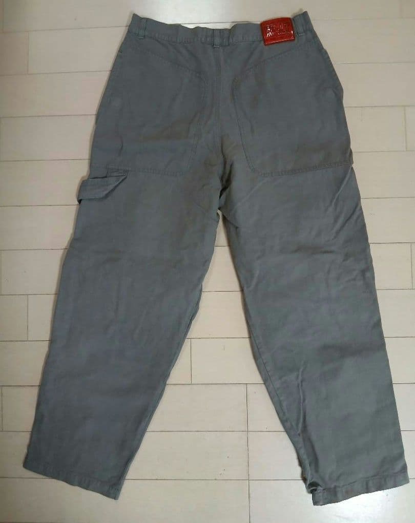 W.&L.T. ワイド グレー カーゴ ペインターパンツ 90's