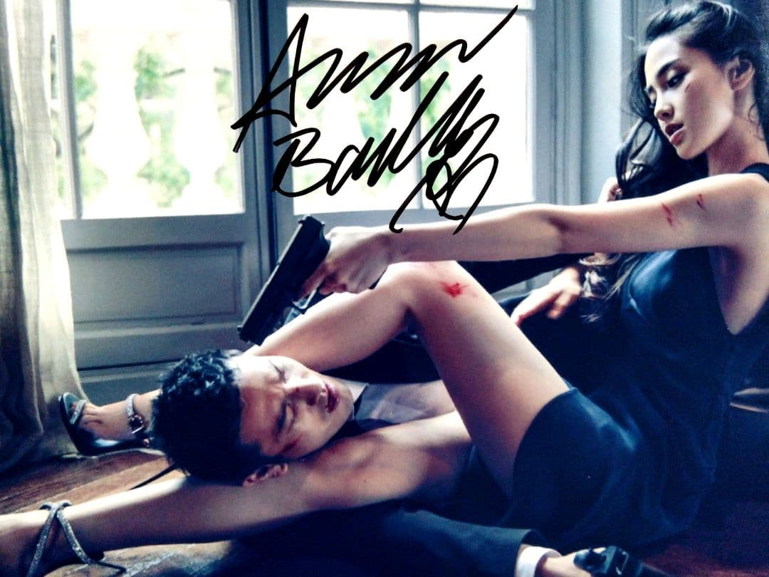 セール中…アンジェラ・ベイビー直筆サイン入り超 大型写真…Angela 楊穎