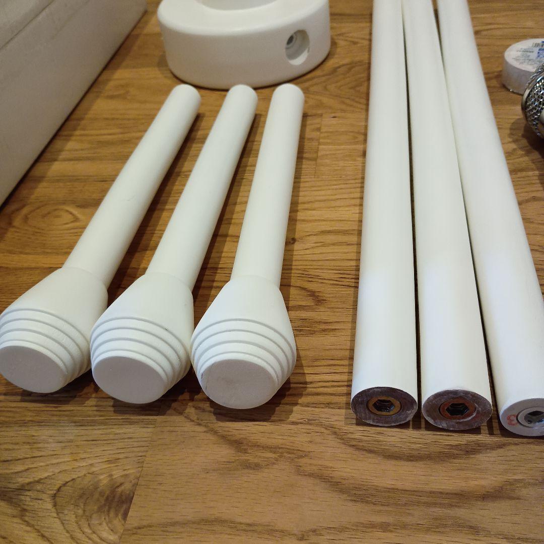 矢沢永吉　ホワイト マイクスタンド 型ハンガー