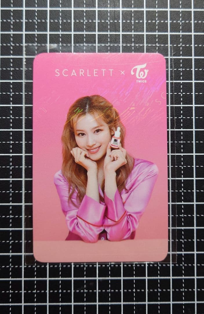 TWICE scarlet スカーレット 第1弾 インドネシア サナ トレカ