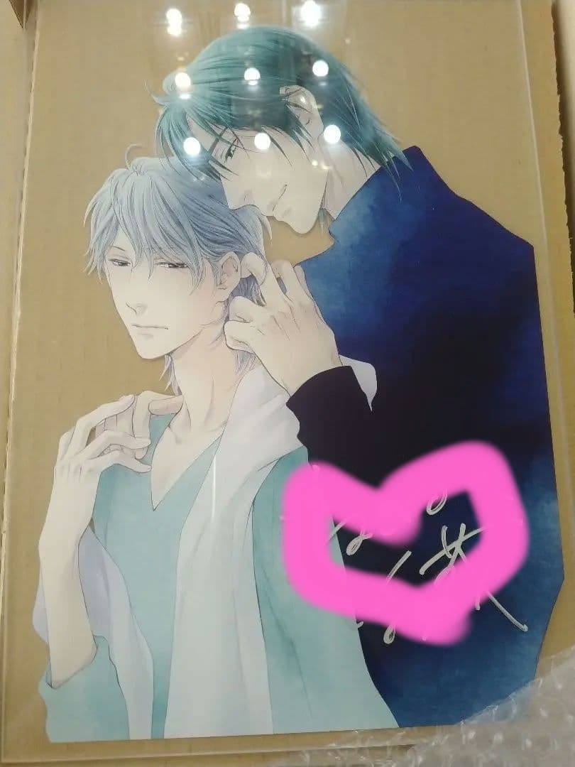 アクリルプレート　ねこ田米蔵　直筆サイン入り