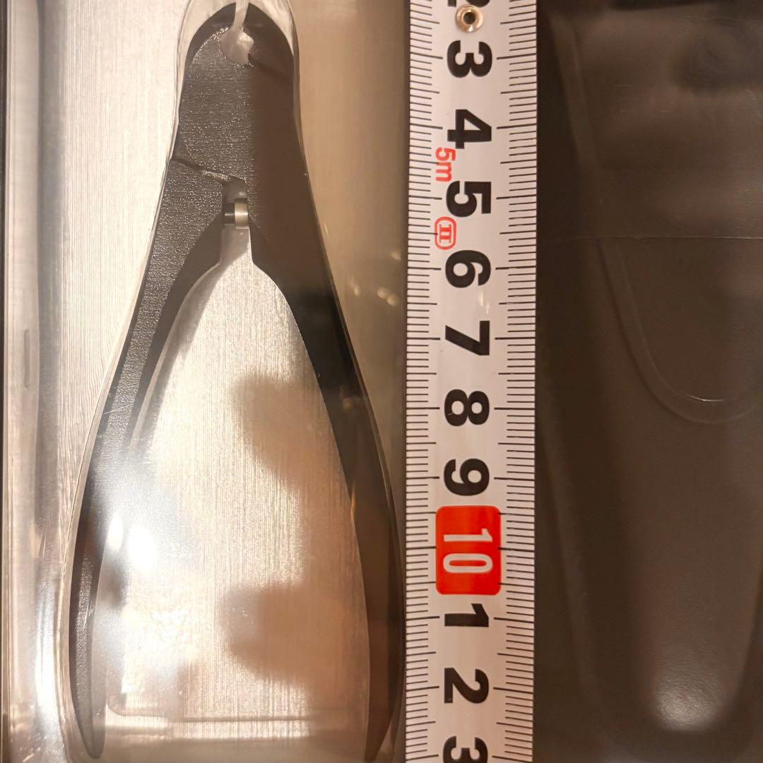 新品【SUWADA】ケース付き爪切り ブラック Lサイズ ■送料無料