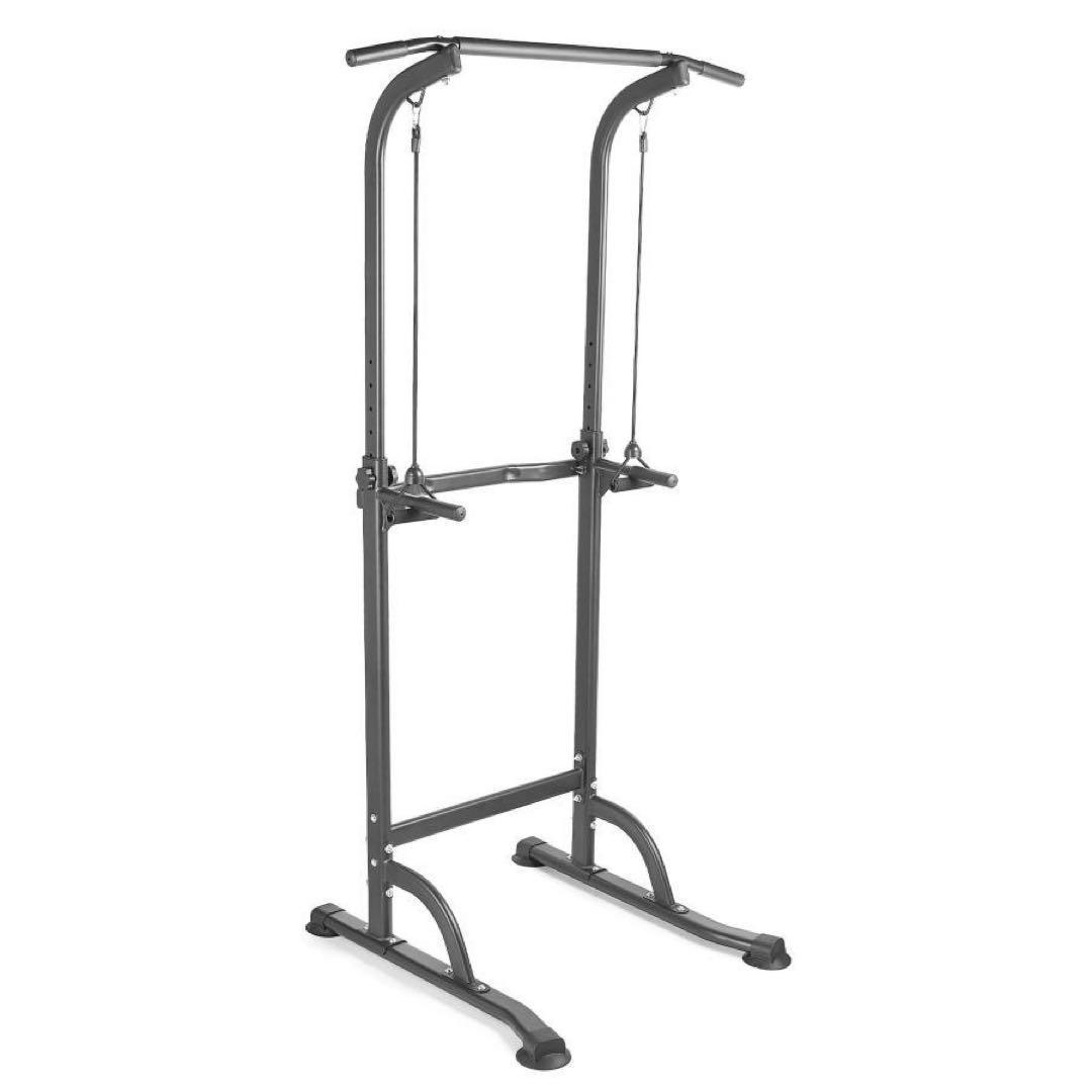 懸垂マシン 健康器 コンパクト 10段階 高さ調節 筋トレマシン2901