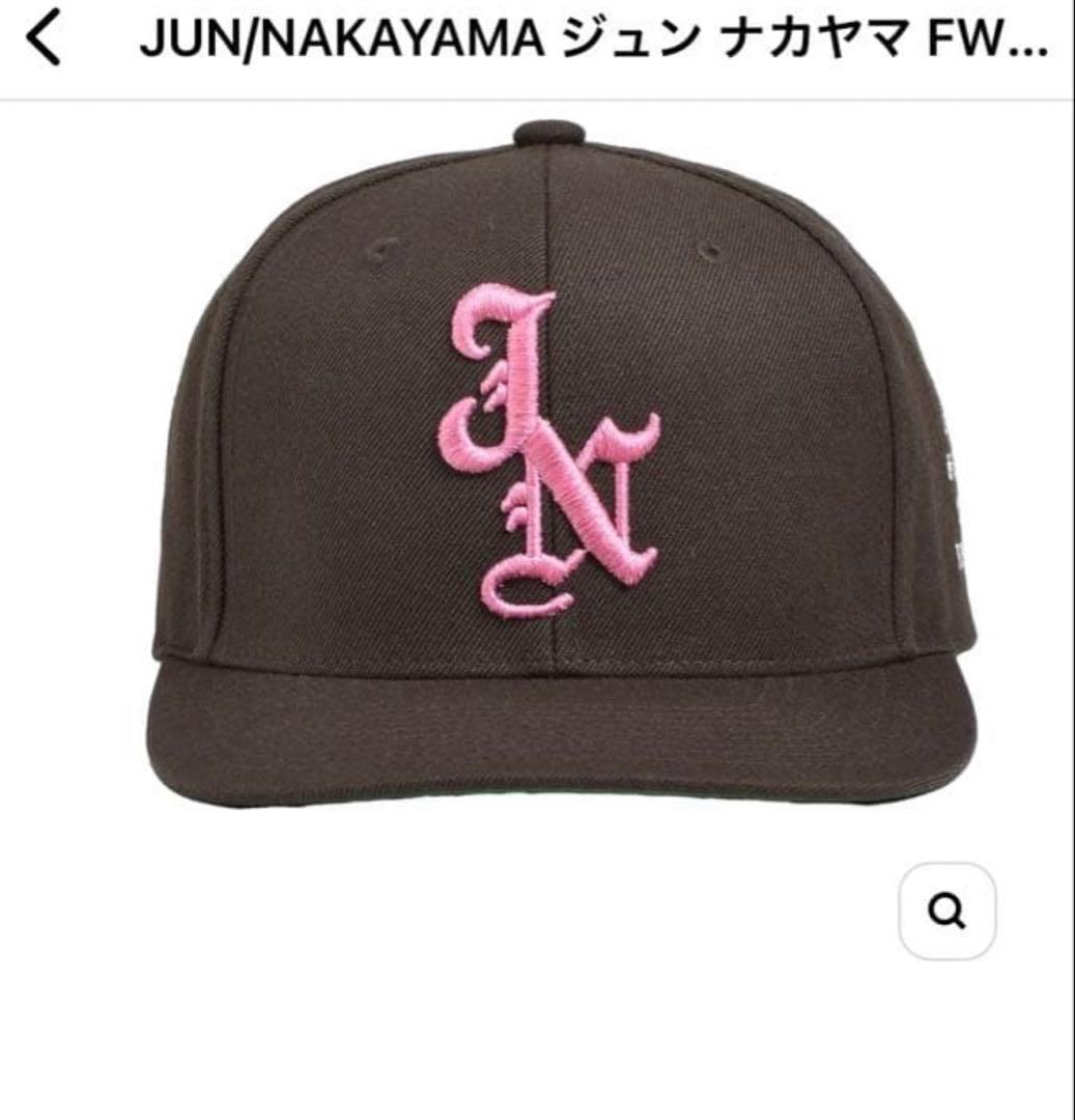 JUN/NAKAYAMA キャップ　ブラウン