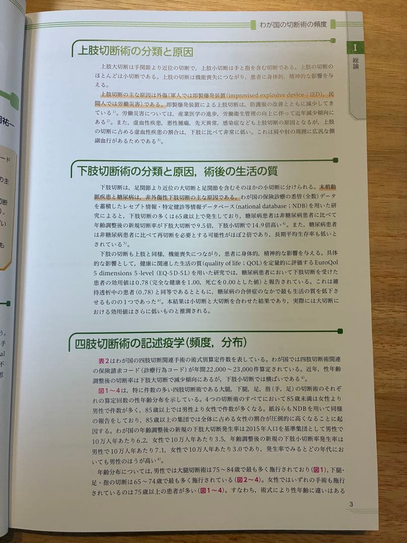 四肢切断術のすべて