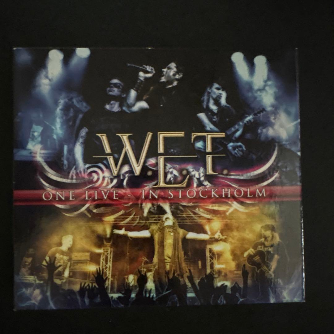 W.E.T. 「ONE LIVE-IN STOCKHOLM」輸入盤2CD/DVD