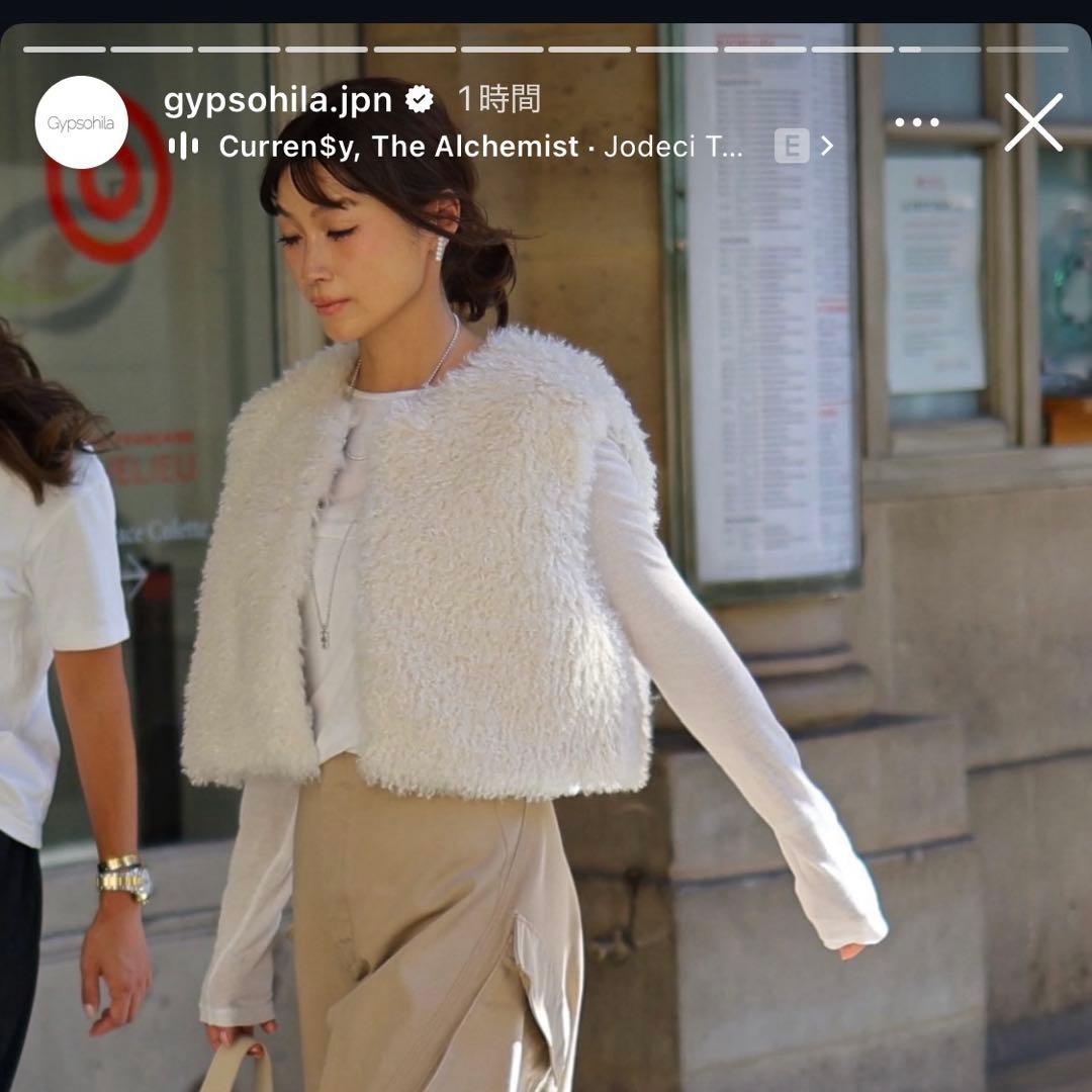 新品　gypsohila Poodle Vest