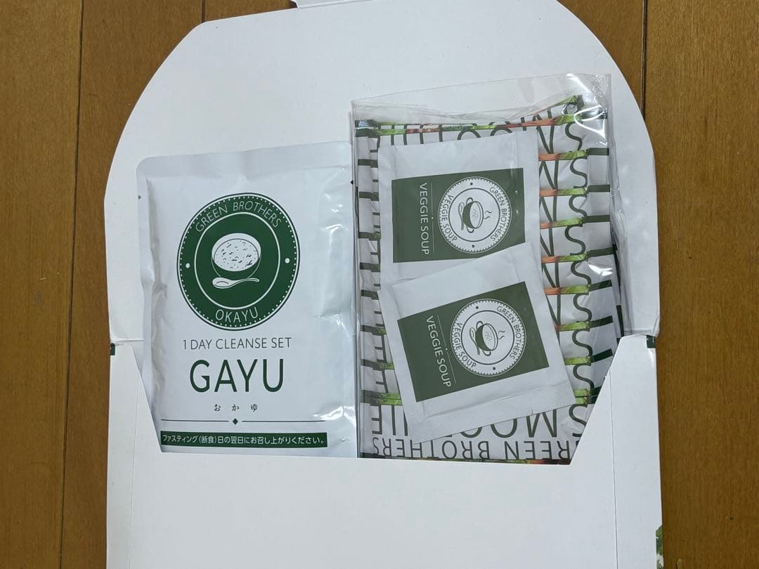 1DAY CLEANSE SET ワンデイクレンズセット　グリーンブラザーズ