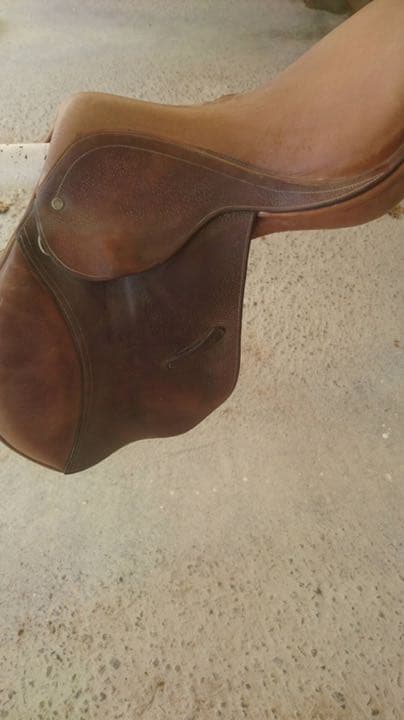 ジェフリー 鞍 障害用 乗馬