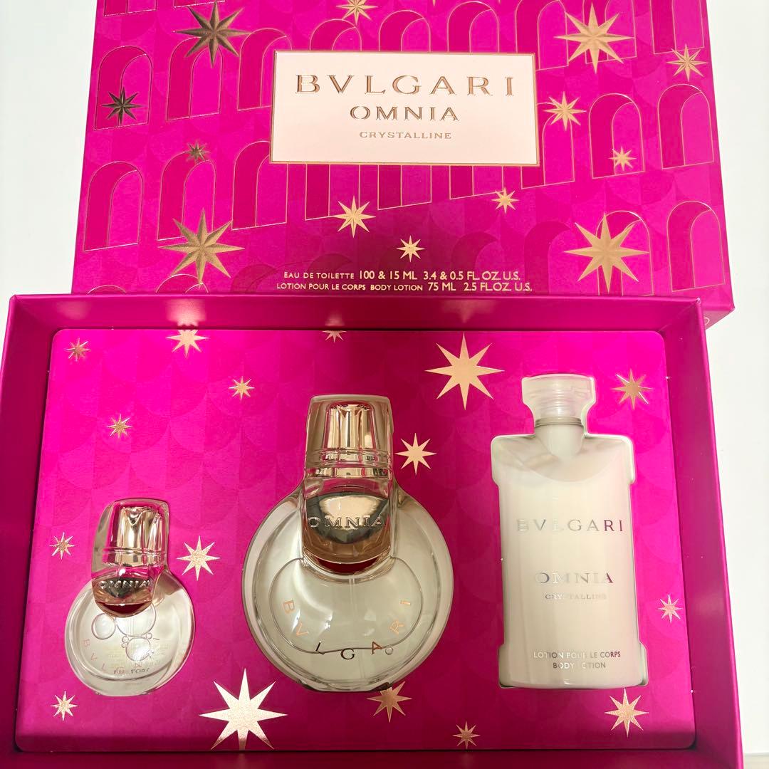 BVLGARI オムニア クリスタリン コフレ 香水 ボディローション