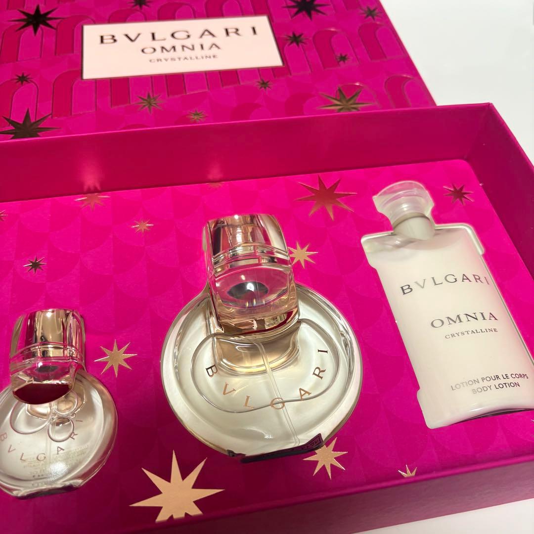 BVLGARI オムニア クリスタリン コフレ 香水 ボディローション