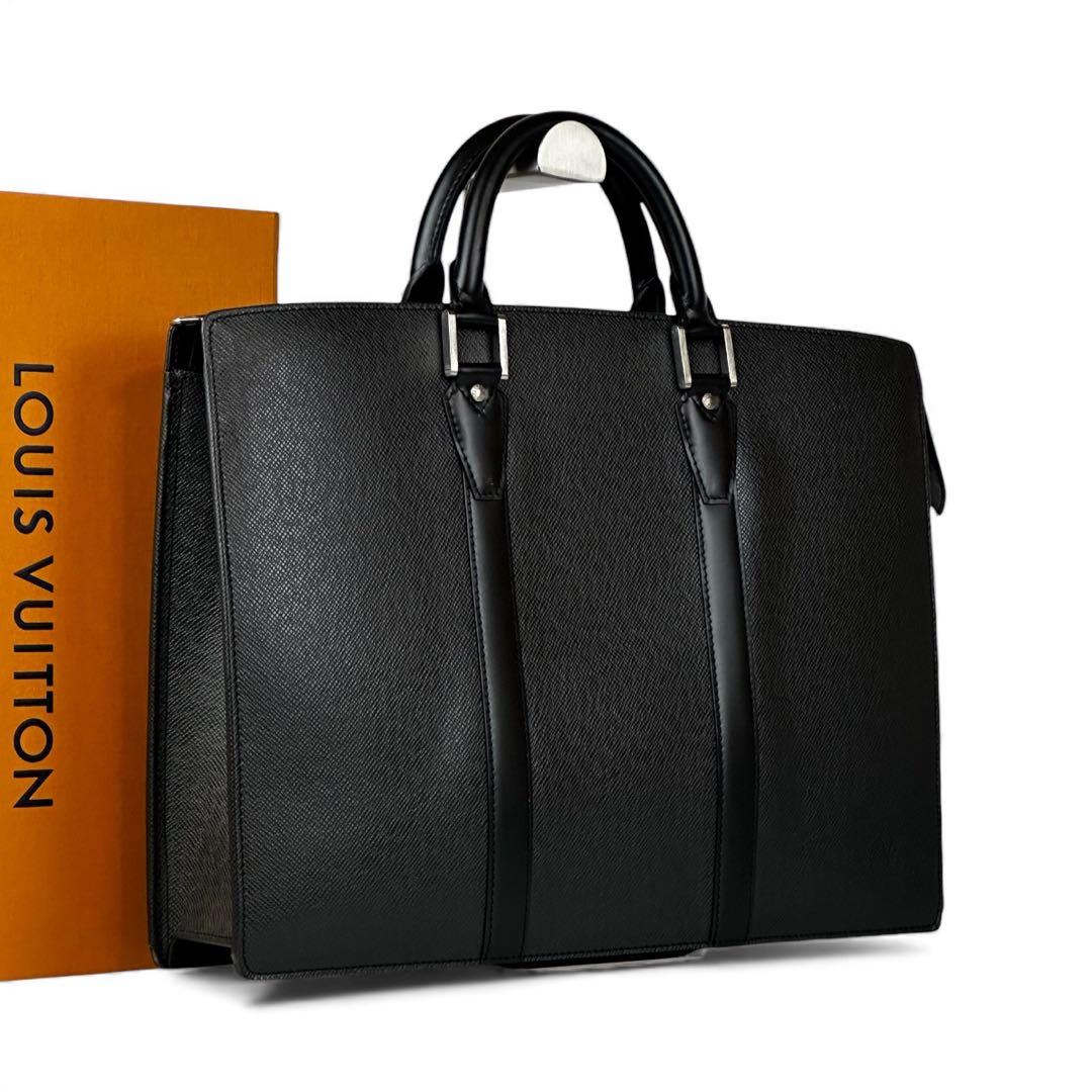 【極美品】ルイヴィトン タイガ ビジネスバッグ ブリーフケース 営業鞄 レザー