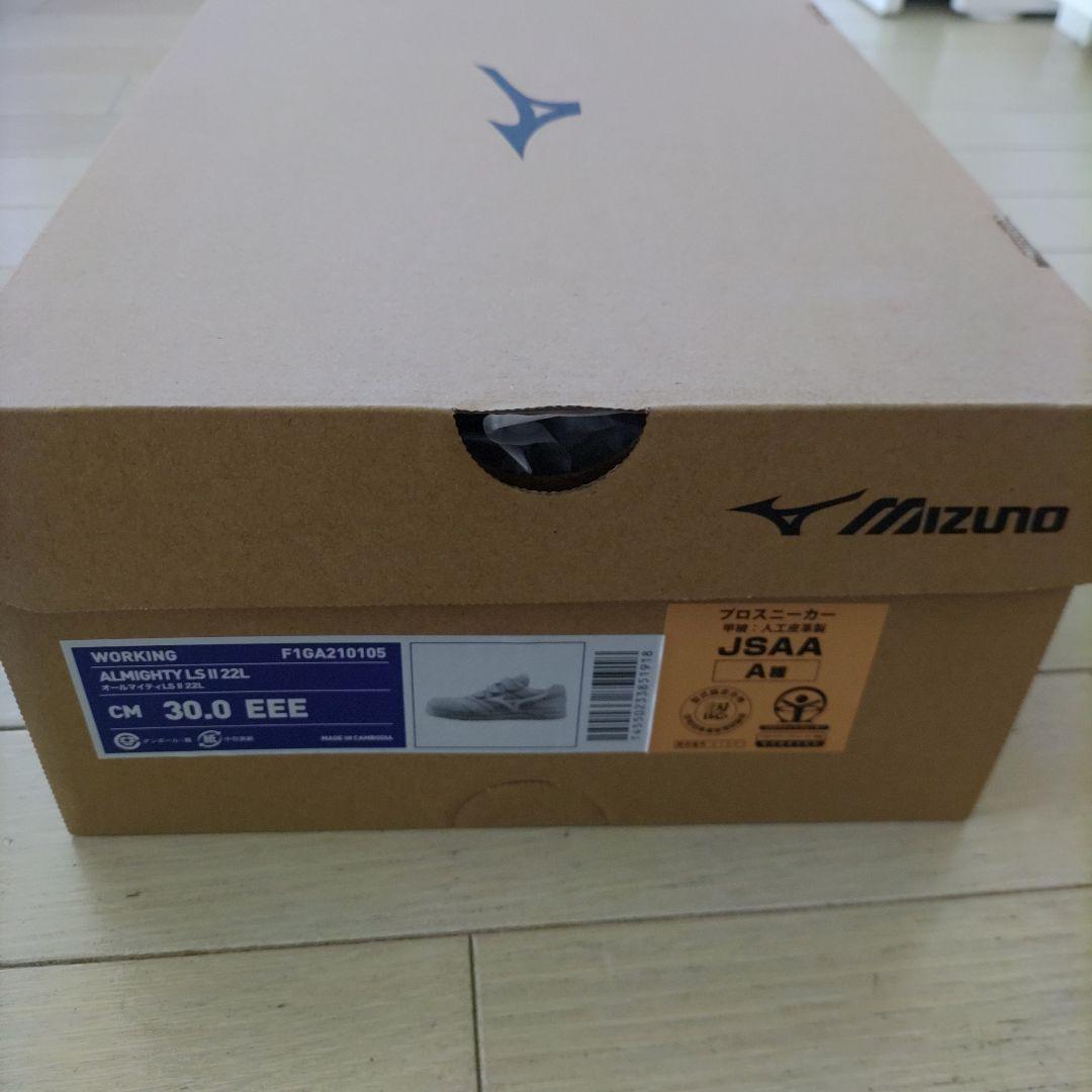 Mizuno オールマイティ LSII 22L 安全靴 ベルト