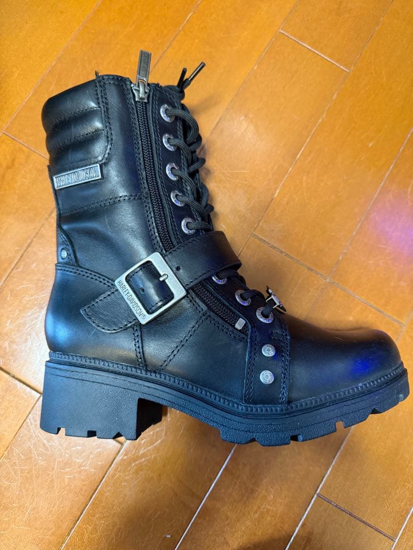 Harley-Davidson ブラックエンジニアブーツ