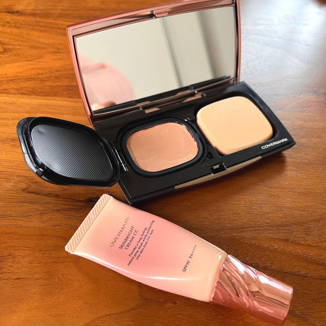 セット】カバーマークCOVERMARKフローレスフィット スキンブライトクリーム