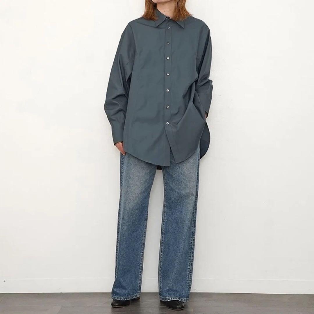 【auralee】 レディース　ピンクシャツ　新品