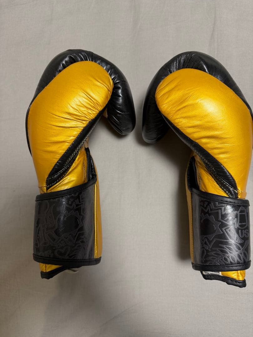 【美品】CLETO REYES ボクシンググローブ 14oz ブラック/ゴールド