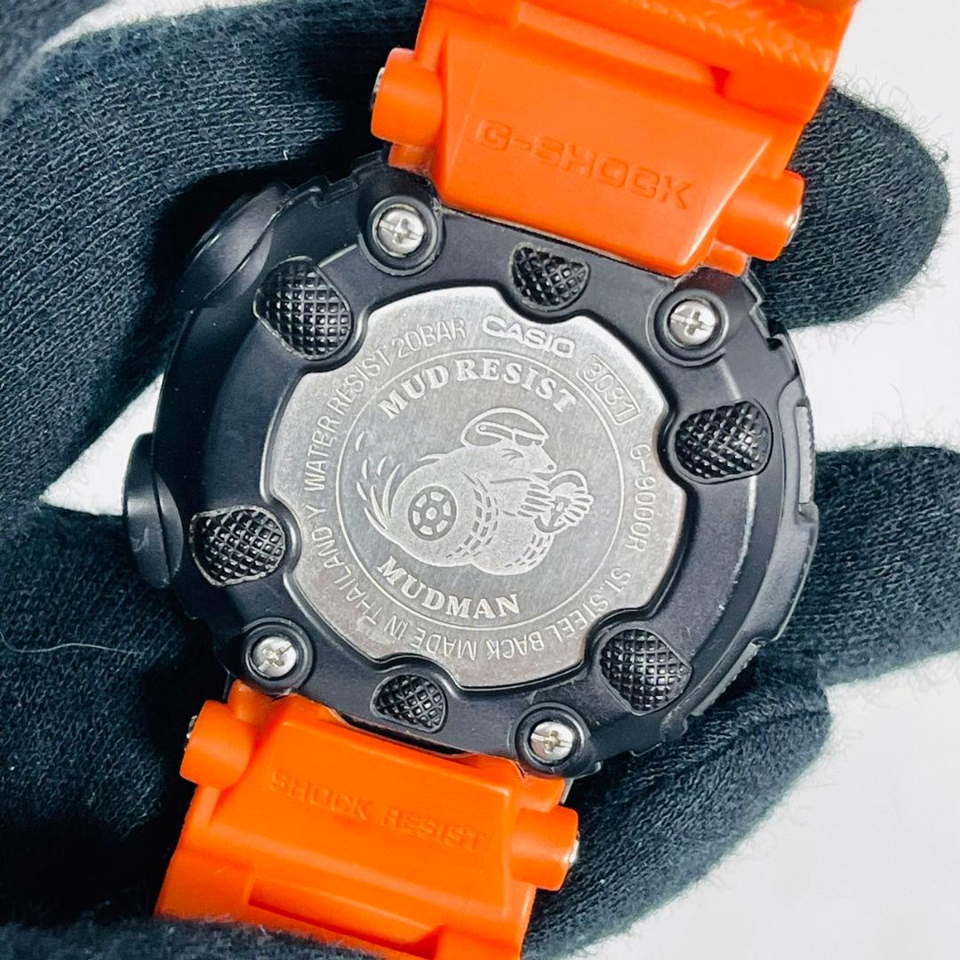 【美品】希少カラー G-SHOCK MADMAN G-9000R レスキュー