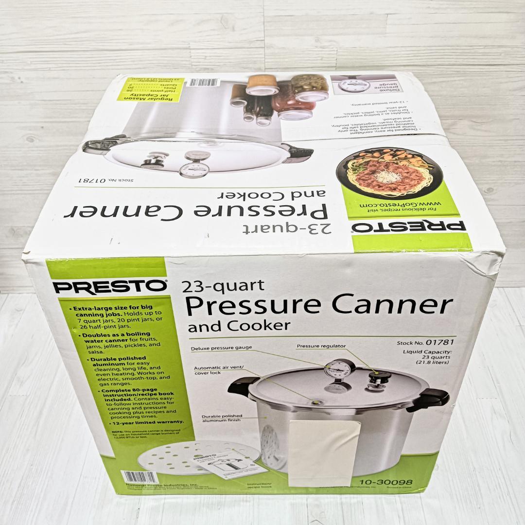 【未使用】PRESTO Pressure Canner アルミニウム 圧力鍋