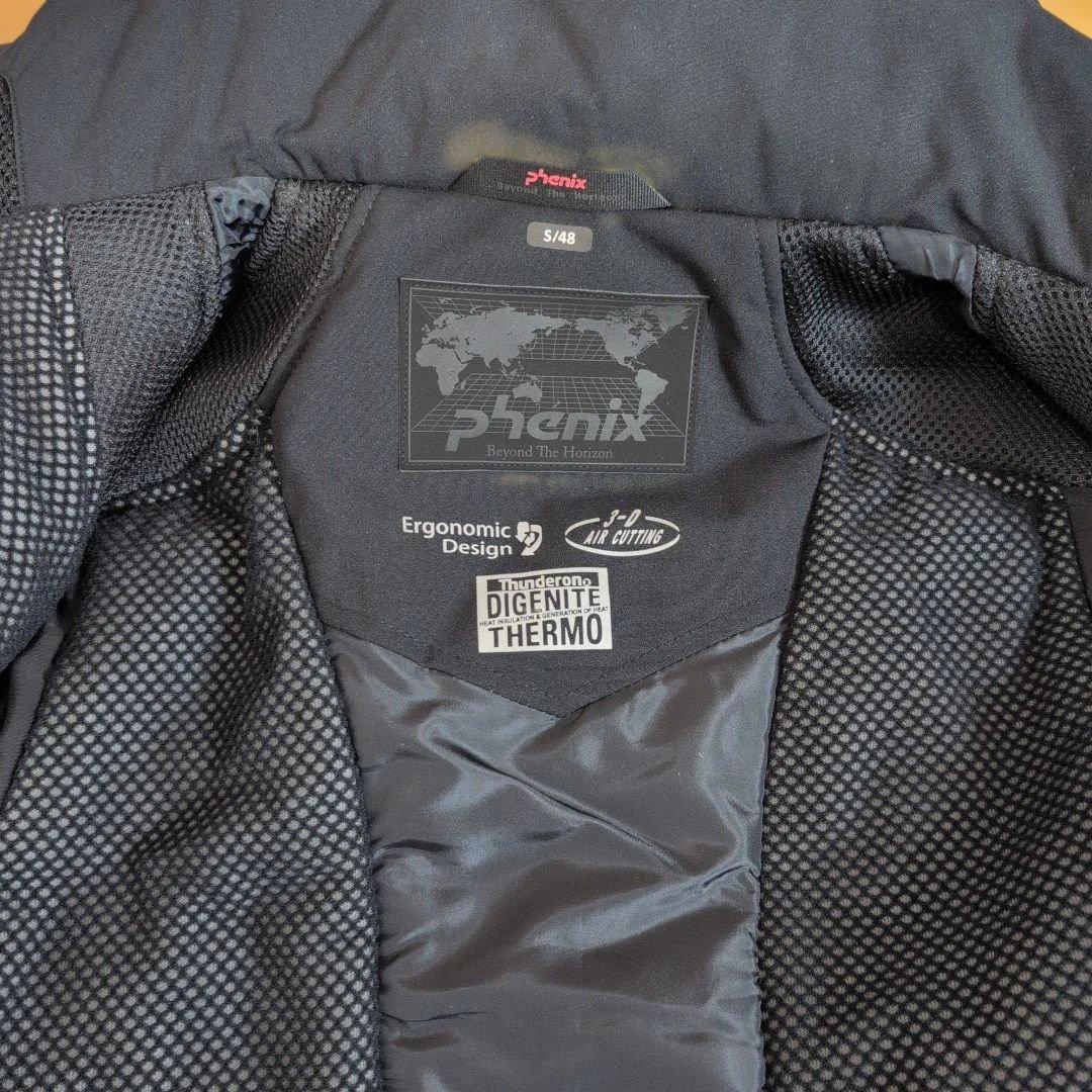 phenix 上下スキーウェア ブラック/イエロー