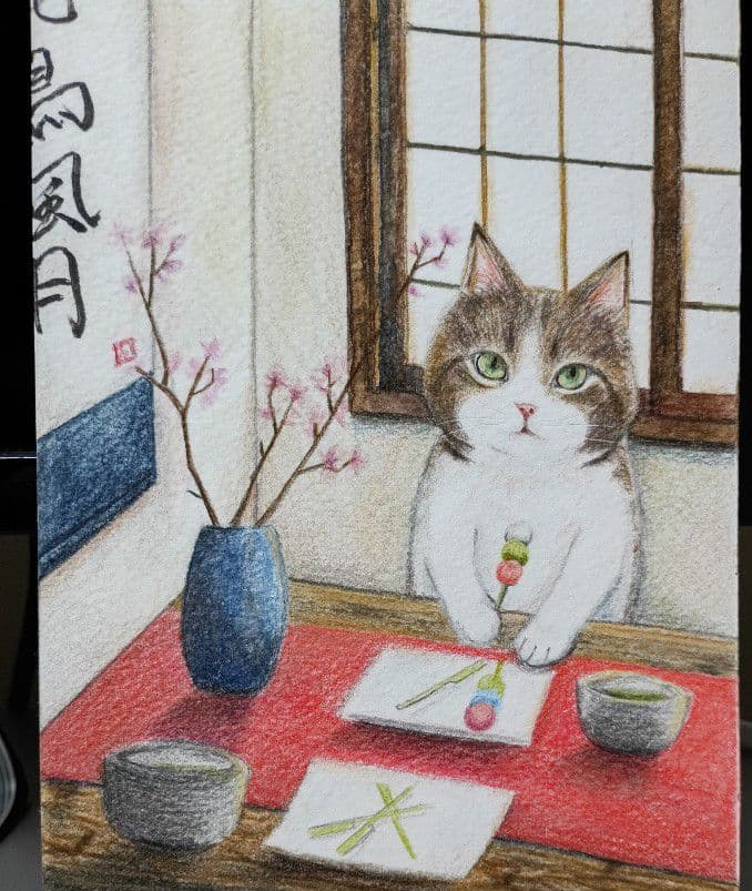 はな 手描き一点物です