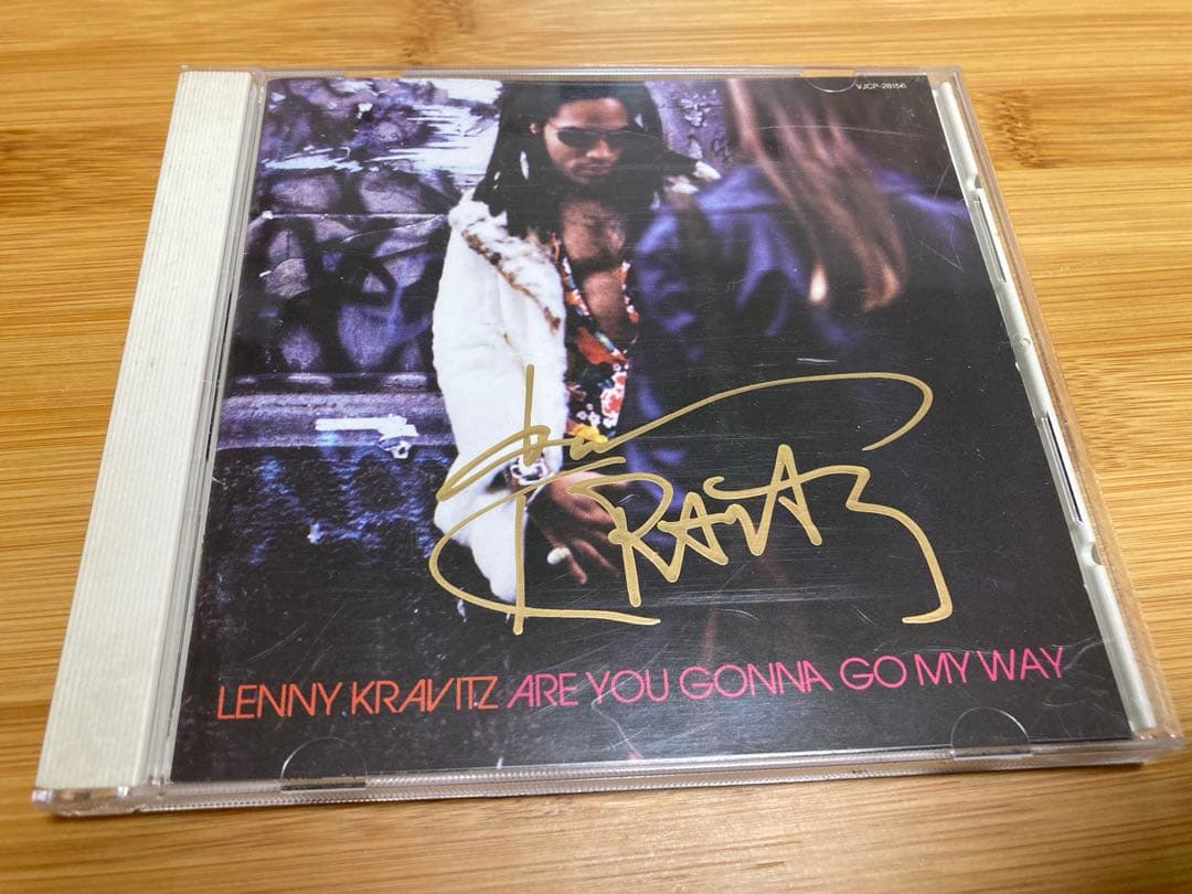 レア　レニー クラヴィッツ　直筆　サイン　CD lenny kravitz